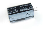 UVZ1E102MPD1CM  1000uf 25v condensador radial Nichicon
