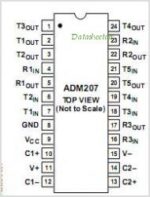 ADM207ARSZ SMD IC