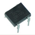 DB105-Bridge rectifier: single-phase; 600V; If: 1A; Ifsm: 50A; DB-1; THT