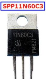 SPP11N60C3-TO-220 11A 600V : Industrial y Científico.