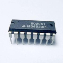 M54533P6-UNIT 320mA TRANSISTOR ARRAY WITH CLAMP DIODE AND STROBE, M54533P MITSUBISHI