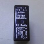 SSR-R02DA Relay Solid State Type:DC to AC type. Rated Current:2A Output Voltage:24~380VAC Input Voltage:4~32VDC FOTEK