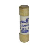 491140 Fusible de cartucho ceramica 20A 690Vac 10x38mm DF ELECTRIC